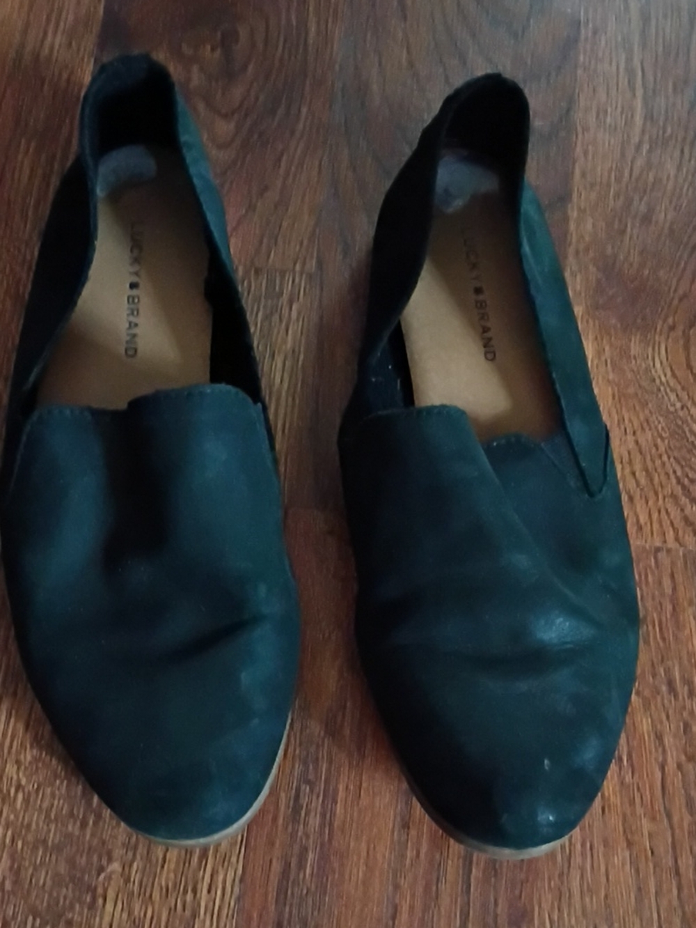 Lucky Brand Women's Teal Slip-On Loafers